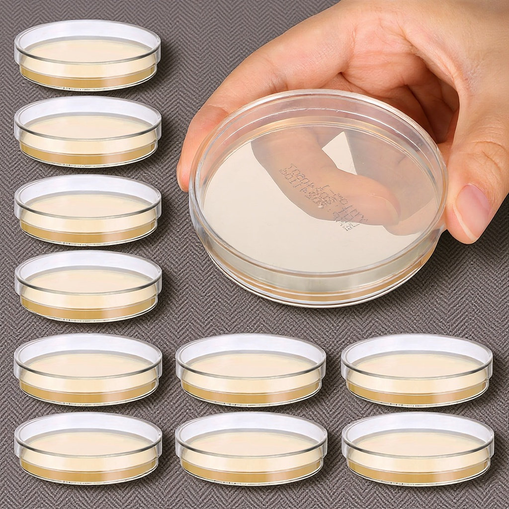 Agar Plates 10pcs Ready to Use - Agar Tissue Culture บทวิจารณ์และราคา