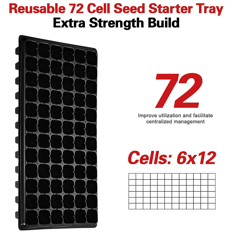 B84B-10 Pack Seed Starter Tray - Propagation Tray 72 บทวิจารณ์และราคา