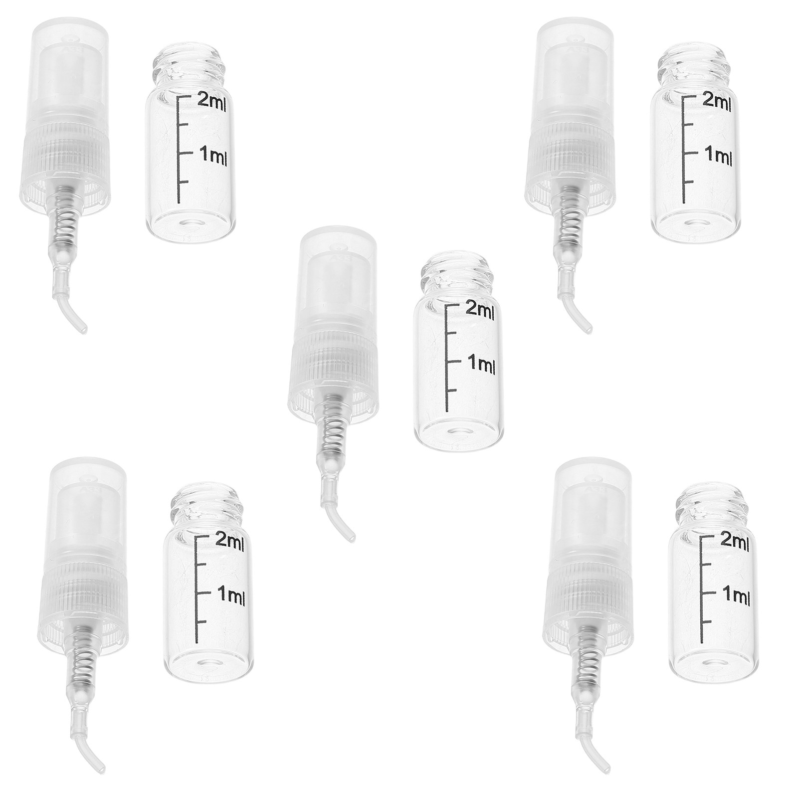 5Pcs Portable Spray Bottle Set - Misting Bottle Fine บทวิจารณ์และราคา