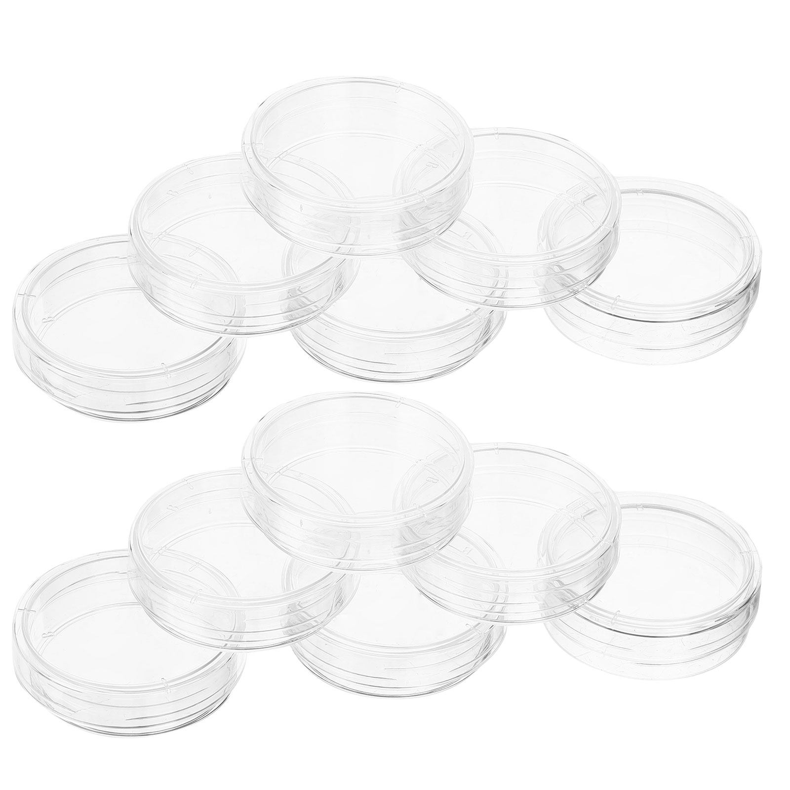 30Pcs Petri Dishes Clear Plast - Agar Tissue Culture บทวิจารณ์และราคา