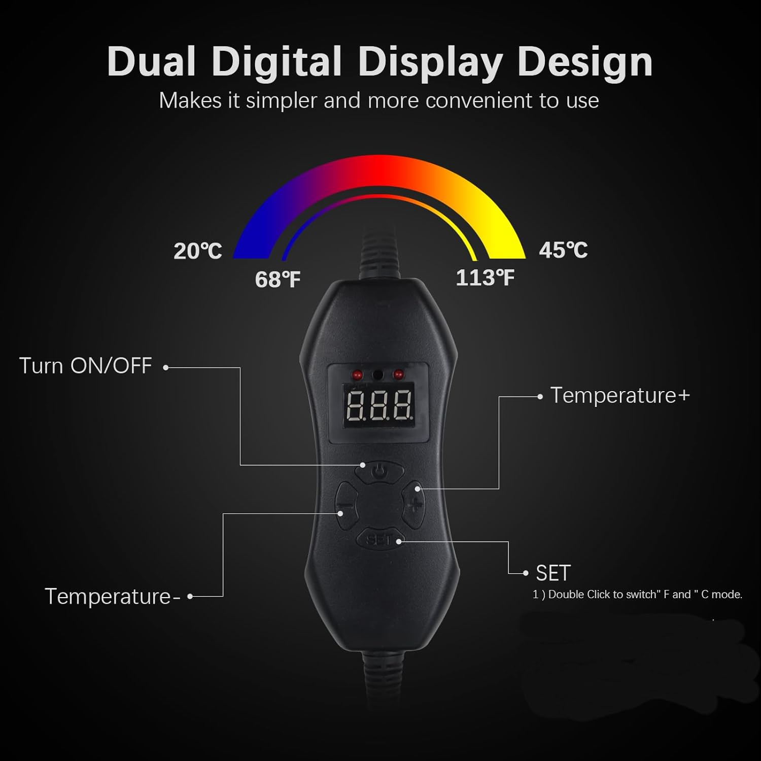 Seedling Heat Mat With Digital - Heat Mat Seedling บทวิจารณ์และราคา